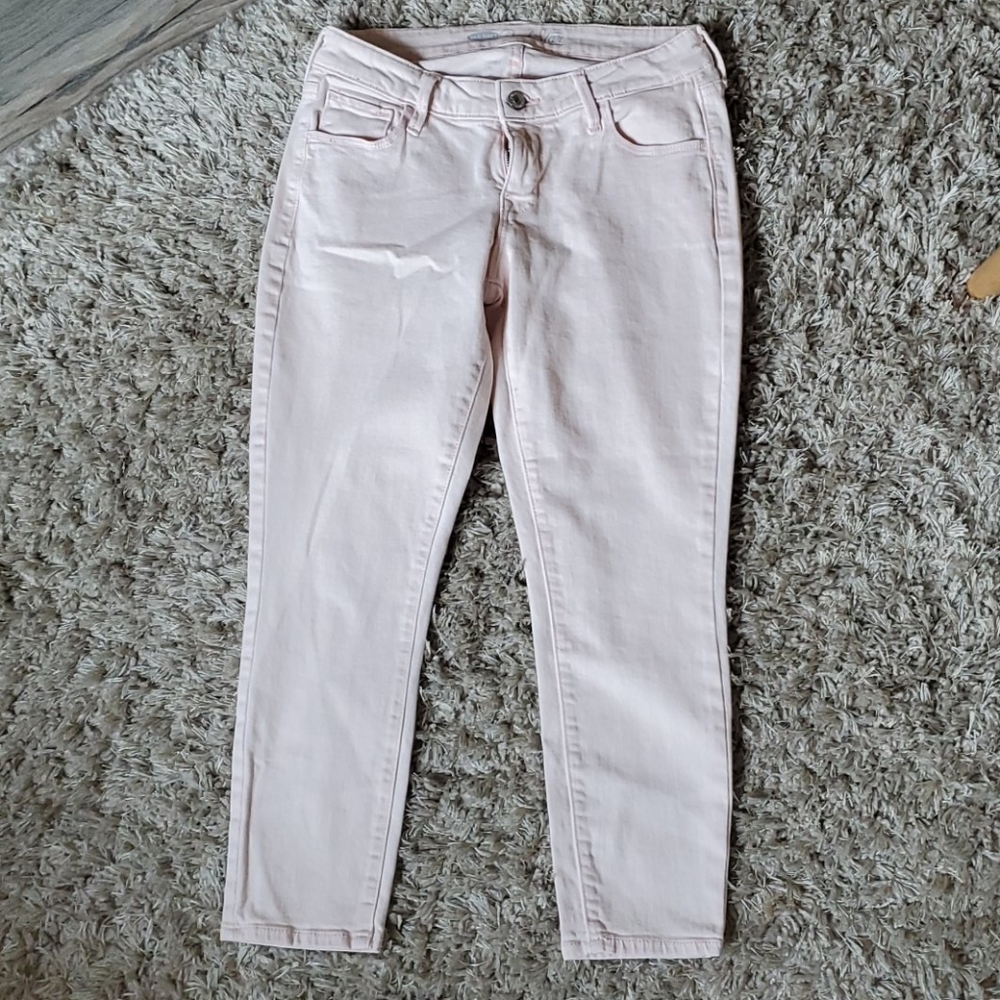 Old Navy rockstar cropped jean
